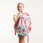 PC-085317 Mochila Escolar Infantil Múltiples Compartimentos Modeo Brooklyn Flores | PERFECT CHOICE - Imagen 2