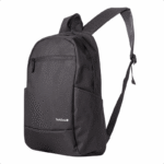 TechZone Mochila Basic Black de Poliéster para Laptop 15.6", Negro - Imagen 2