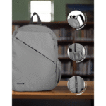 TechZone Mochila TZLBP29-G de Poliéster para Laptop 16", Gris - Imagen 4
