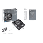 Tarjeta madre ASUS PRIME H610M-K, DDR5, 96 GB, Intel Socket LGA1700, Micro-ATX, D-Sub y HDMI - Imagen 7
