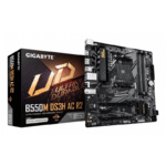 Tarjeta Madre Gigabyte B550M DS3H AC, Micro-ATX, Socket AM4, AMD B550, 128GB DDR4, HDMI/DP para AMD