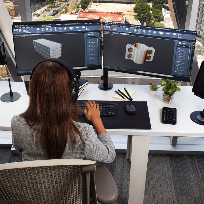 Monitor Acteck Captive Vivid SP240 LED 23.8", 1920x1080 Full HD, 75Hz, HDMI, Bocinas Integradas, Negro - Imagen 2