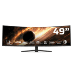 Monitor Gamer Curvo Balam Rush Cosmos Titan MCT49X LED 49", 5120x1440, G-Sync/FreeSync, 120Hz, HDMI/DisplayPort, Bocinas Integradas, Negro