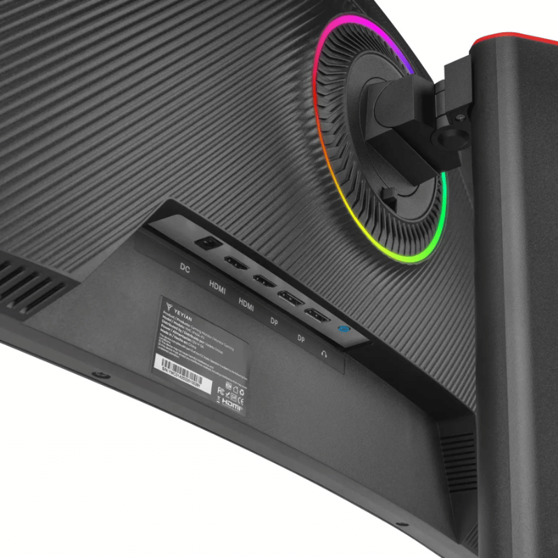 Monitor Curvo de 34 Pulgadas Yeyian resolución UWQHD (3440 x 1440) - Imagen 9