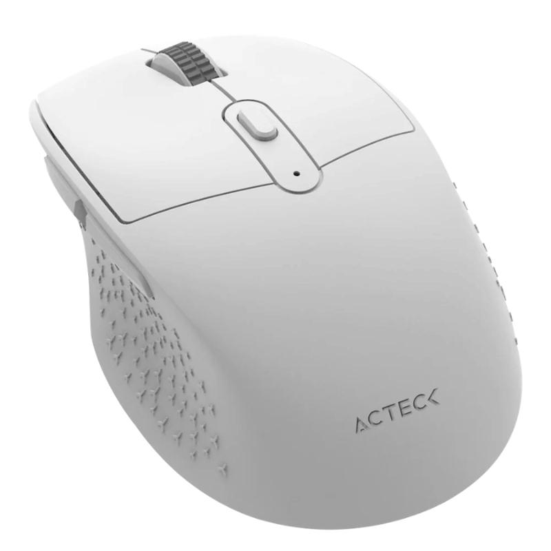 Mouse Ergonómico Acteck Optimize Ergo MI680, Inalámbrico, Óptico, 1.600DPI, RF Inalámbrico, Blanco - Imagen 3