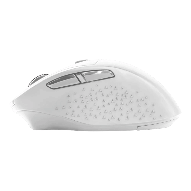 Mouse Ergonómico Acteck Optimize Ergo MI680, Inalámbrico, Óptico, 1.600DPI, RF Inalámbrico, Blanco - Imagen 4
