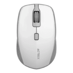 Mouse Acteck Óptico Optimize Trip MI670, Inalámbrico, USB-A, 1600DPI, Blanco