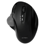 Mouse Ergonómico Acteck Virtuos Art MI790, Inalámbrico, Laser, 2.400DPI, Bluetooth, Negro