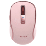 Mouse Acteck Optimize Trip Pro MI580, Inalámbrico, Óptico, 1.600DPI, RF Inalámbrico/Bluetooth, Rosa