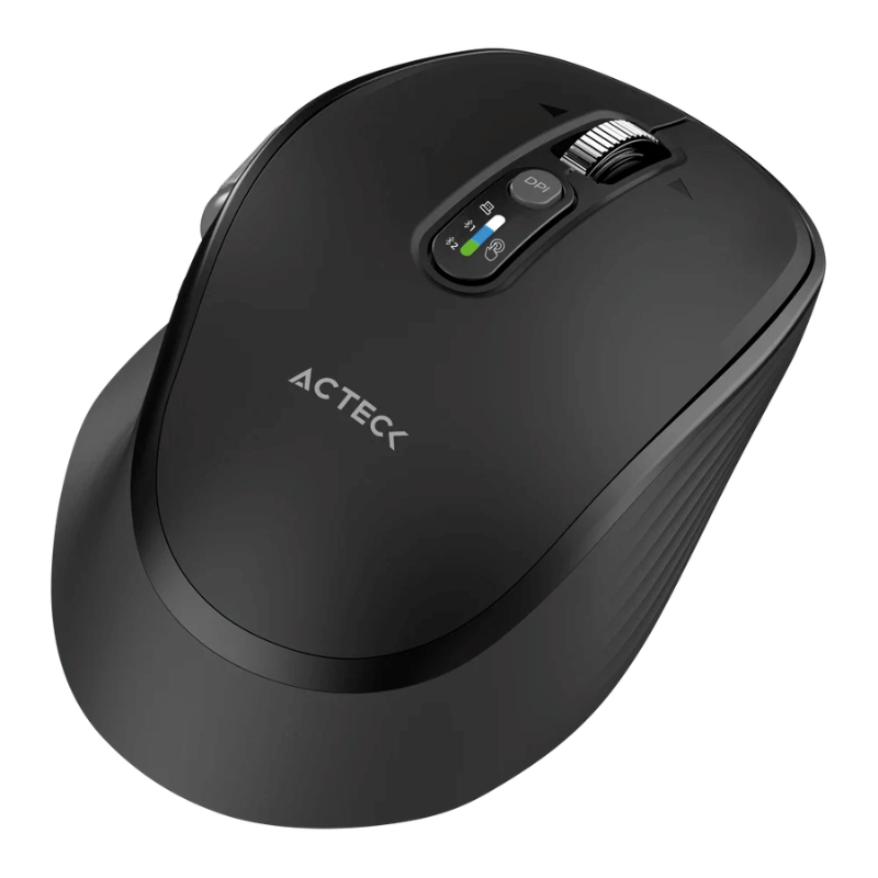 Mouse Acteck Vistuos pro Ultra MI777, Inalámbrico, Óptico, 4.800DPI, Bluetooth/USB-A, Negro - Imagen 2