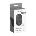 Mouse Ergonómico Acteck Virtuos Pro Air MI766, Inalámbrico, Óptico, 3.200DPI, RF Inalámbrico, Negro - Imagen 6