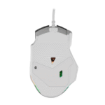 Mouse Gamer Getttech GPM-RGBWR-G1-WH, Alámbrico, USB, 7200DPI, Blanco - Imagen 2