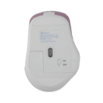 Mouse Ergonómico Getttech Wireless 6D Office, Inalámbrico, Bluetooth, USB, 7200DPI, Rosa/Blanco - Imagen 2