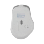 Mouse Ergonómico Getttech Wireless 6D Office, Inalámbrico, Bluetooth, USB, 7200DPI, Plata/Blanco - Imagen 2