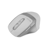 Mouse Ergonómico Getttech Wireless 6D Office, Inalámbrico, Bluetooth, USB, 7200DPI, Plata/Blanco - Imagen 4