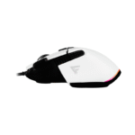 Mouse Gamer Ergonómico Game Factor MOG602-WH, Alámbrico, Óptico, 19.000DPI, USB-A, Blanco - Imagen 2