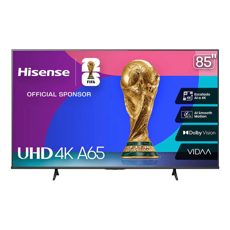 Televisiones Hisense 85A65NV