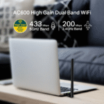 TP-Link Adaptador de Red USB ARCHER T2U PLUS, Alámbrico, WLAN, 600 Mbit/s, Doble Banda 2.4/5 GHz - Imagen 3