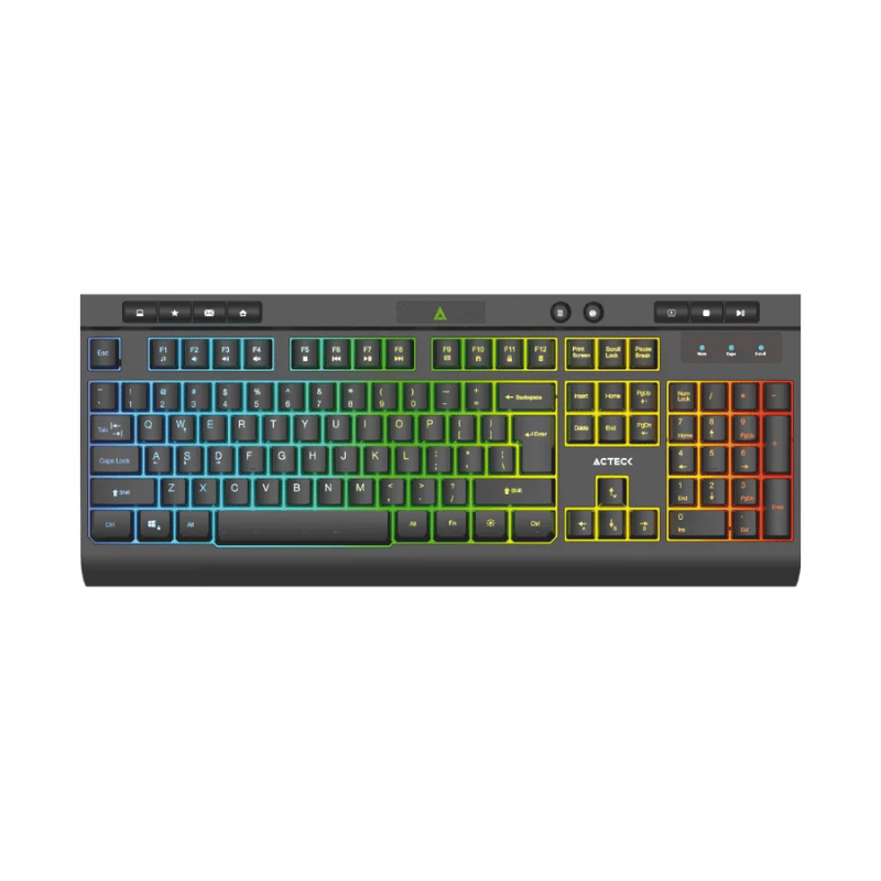 TECACT180.png Teclado Gamer Acteck Aurean Pro TA477G, Alámbrico, USB, Negro - Imagen 1