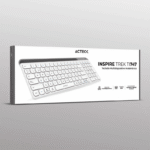 Teclado Acteck Inspire Trek TI747, Inalámbrico, RF Inalámbrico/Bluetooth, Blanco, Español - Imagen 6