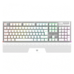 Teclado Gamer Balam Rush Dominate Expert GK979I LED RGB, Teclado Mecánico, Outemu Red, Inalámbrico, RF Inalámbrico/Bluetooth, Blanco, Español