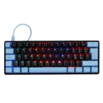 Teclado Mecánico  GAME FACTOR KBG560-BL, USB, Negro - Imagen 2