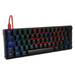 Teclado Mecánico  GAME FACTOR KBG560-BL, USB, Negro - Imagen 4
