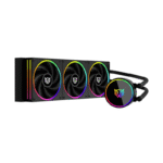 Balam Rush Hydrox Pro V2 HX36 Enfriamiento Líquido para CPU, 3x 120mm, hasta 2200RPM, Negro - Imagen 3
