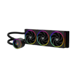 Balam Rush Hydrox Pro V2 HX36 Enfriamiento Líquido para CPU, 3x 120mm, hasta 2200RPM, Negro - Imagen 4