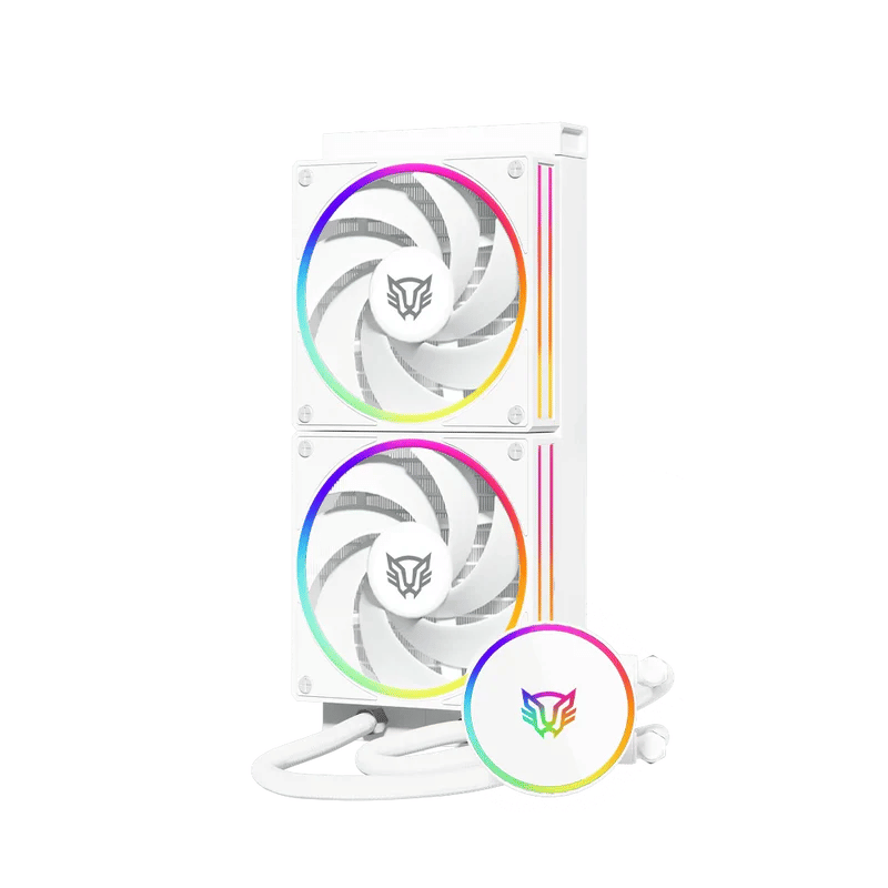 Balam Rush Hydrox Pro V2 HX24 Enfriamiento Líquido para CPU, 2x 120mm, hasta 2200RPM, Blanco