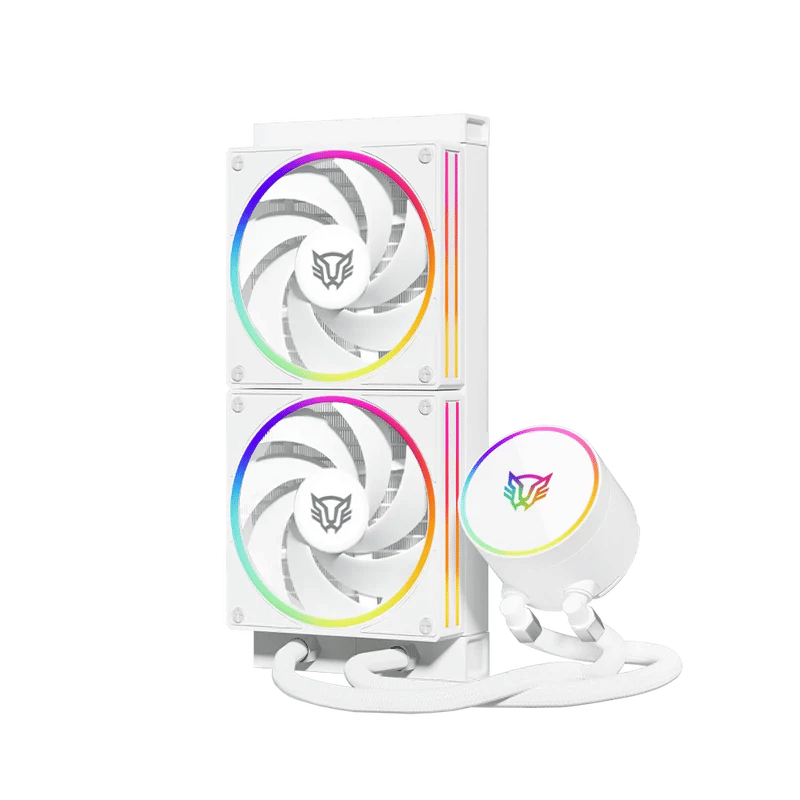 Balam Rush Hydrox Pro V2 HX24 Enfriamiento Líquido para CPU, 2x 120mm, hasta 2200RPM, Blanco - Imagen 6