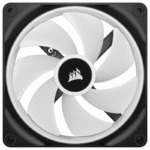 Ventilador Corsair iCUE LINK QX140 RGB, 2x 140mm, 2000RPM, RGB, Negro/Blanco - Imagen 2