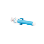 Naceb Selfie Stick NA-595, 74cm máx, con Botón Obturador, Azul