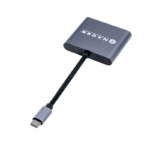 Naceb Hub USB 3.0 Macho - 1x USB 3.2/1x HDMI/USB C Hembra, 5 Gbit/s, Gris/Blanco - Imagen 5