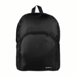 TechZone Mochila TZLBP02 de Nylon para Laptop 15.6", Negro
