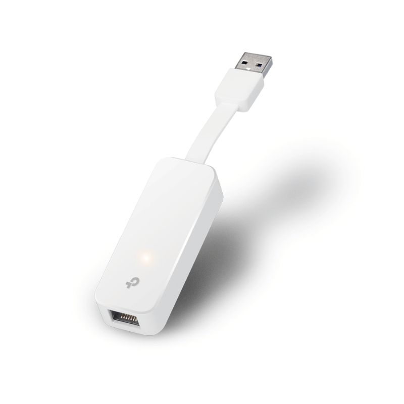TP-Link Adaptador de Red UE300, USB 3.0 a Ethernet Gigabit, Alámbrico
