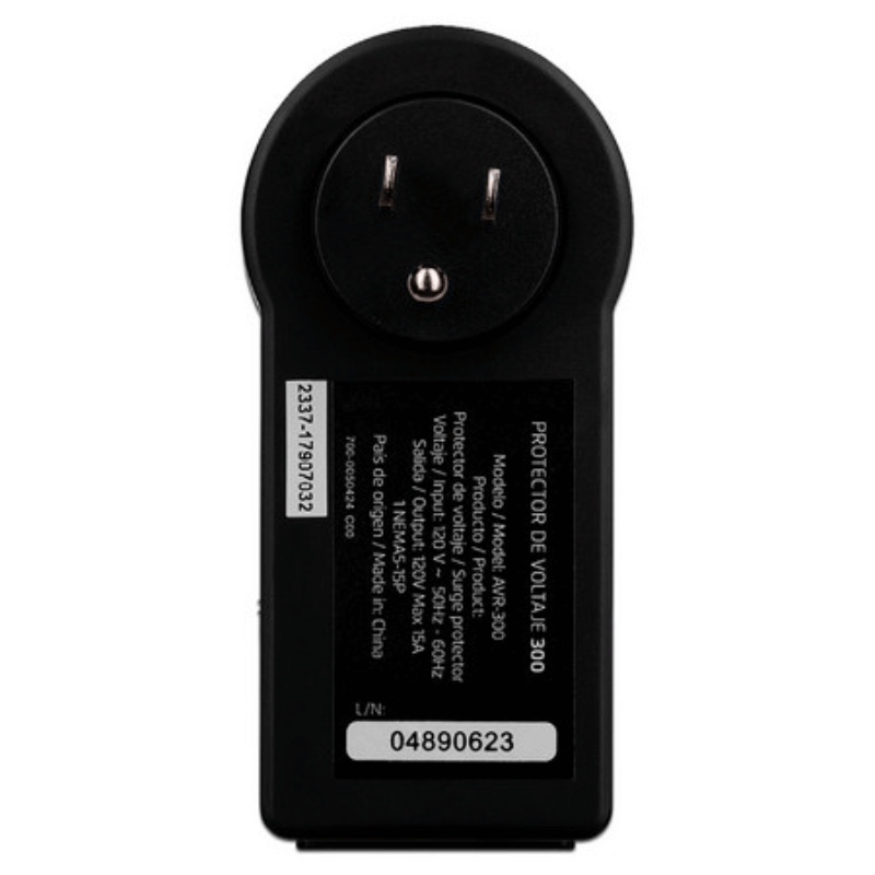 Vorago Supresor de Picos AVR-300, 1 Contacto, 2x RJ-45, 900 Joules - Imagen 3