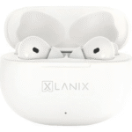 Lanix Audífonos Intrauriculares con Micrófono LXW2, Inalámbrico, Bluetooth, Cancelación de Ruido, USB-C, Blanco - Imagen 4