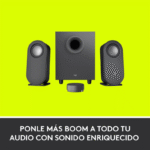 Logitech Bocina con Subwoofer Z407, Bluetooth, Alámbrico/Inalámbrico, 40W RMS, USB, Negro - Imagen 7