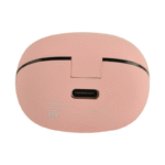 Perfect Choice Audífonos Intrauriculares con Micrófono TWS Mini Tiny Beats, Inalámbrico, Bluetooth, USB-C, Rosa - Imagen 5