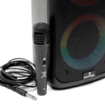 Perfect Choice Bocina PC-113232, Bluetooth, Alámbrico/Inalámbrico, 20W RMS, 400 W PMPO, USB-C, Negro - Incluye Micrófono - Imagen 3
