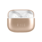 Perfect Choice Audífonos Intrauriculares con Micrófono InTune, Inalámbrico, Bluetooth, USB-C, Beige - Imagen 2