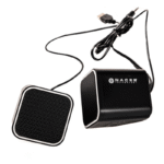Naceb Bocina Portátil NA-082, Alámbrico, 6W RMS, USB/3.5 mm, Negro - Imagen 3