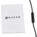 Naceb Audífonos con Micrófono NA-0310R, Alámbrico, 1.2 Metros, 3.5mm, Negro/Rojo - Imagen 4