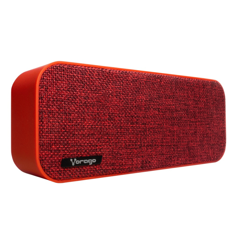 Vorago Bocina Portátil BSP-150, Bluetooth, Alámbrico/Inalámbrico, 2.0 Canales, 6W RMS, USB, Rojo - Imagen 4