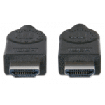 Manhattan Cable HDMI de Alta Velocidad con Canal Ethernet, HDMI Macho - HMDI Macho, 4K, 30Hz, 15 Metros, Negro - Imagen 3