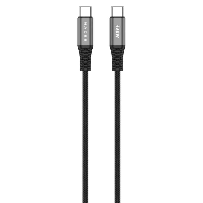 Naceb Cable USB-C Macho - USB-C Macho, 1 Metro - Imagen 2