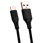 CABLE VORAGO CAB-C01B USB-TIPO C 1 METRO CARGA RAPIDA NEGRO - Imagen 3