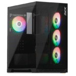Gabinete XPG INVADER X, Midi-Tower, ATX/Micro-ATX/Mini-ITX, USB 3.0, sin Fuente, 5 Ventiladores Instalados, Negro - Imagen 4