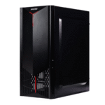 Gabinete Evotec Kyoto EV-1025, Mini-Tower, ATX/Micro-ATX/Mini-ITX, USB 2.0, con Fuente de 500W, sin Ventiladores Instalados, Negro